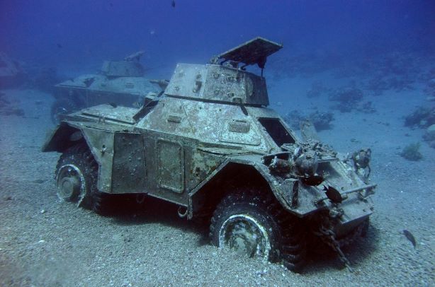
Underwater military museum | Aqaba, Jordan, Red Sea