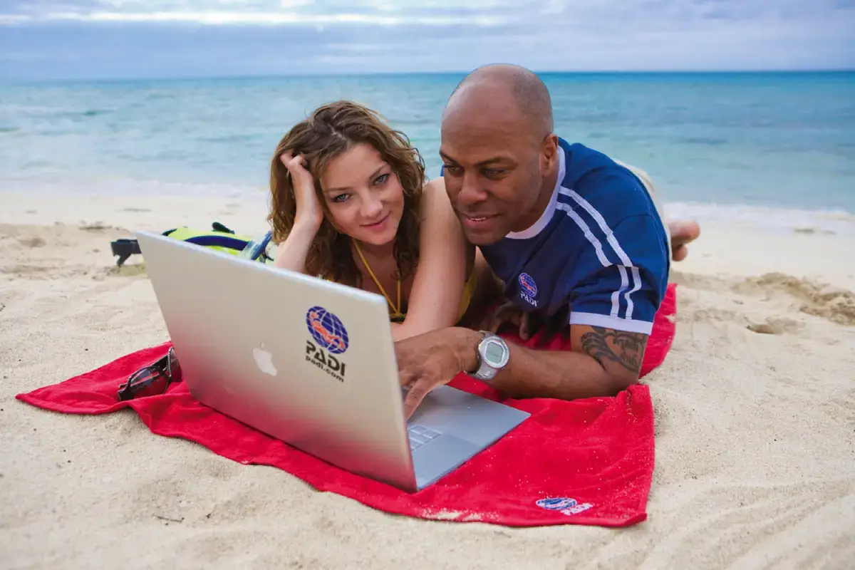 Scuba diving courses - E-learning